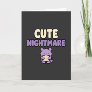 Scary But Funny - Funny Halloween Gift for Friends Card