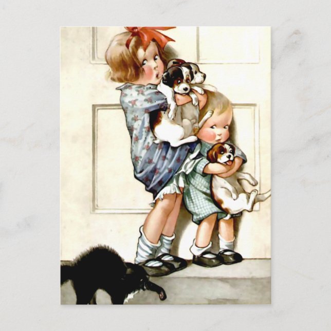 Scary Cat Postcard (Front)