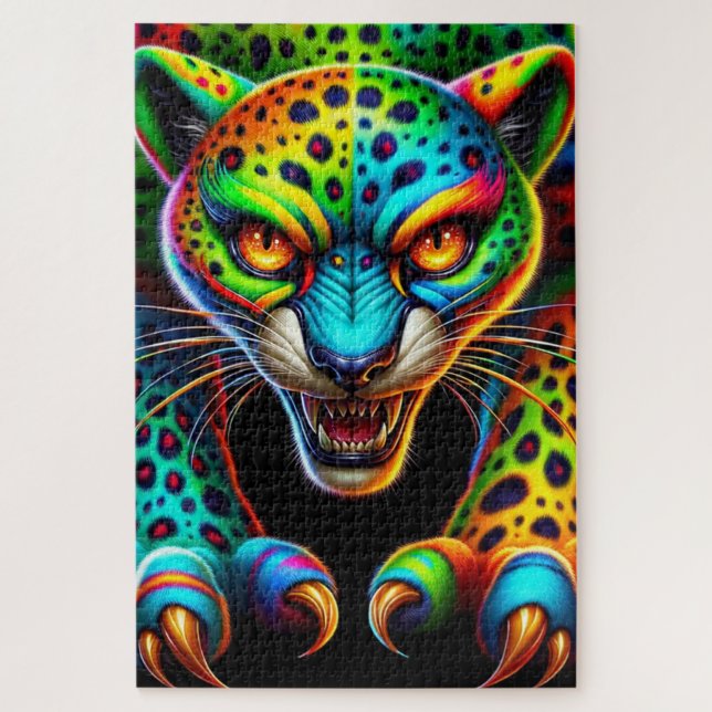 Scary Cat Puzzle (Vertical)