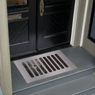 Scary Clown in Drain Novelty Halloween Doormat