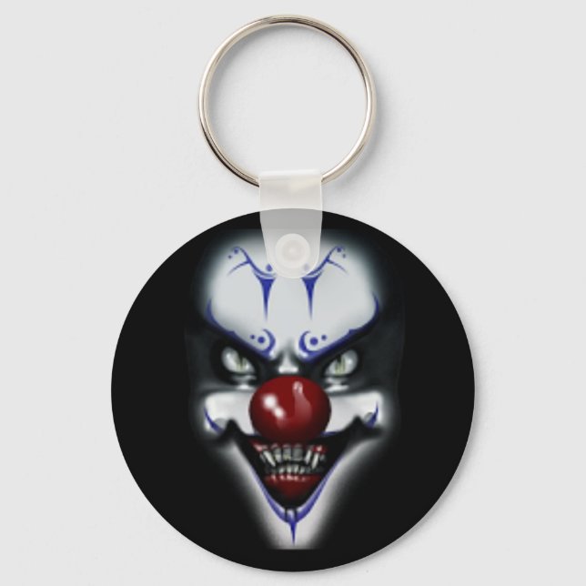 Scary Clown Key Ring (Front)