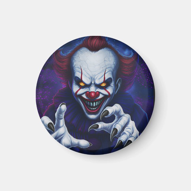 Scary Clown Magnets (Front)