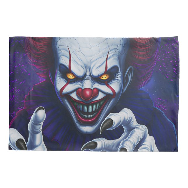 Scary Clown Pillowcase (Back)