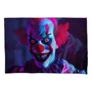 scary clown pillowcase