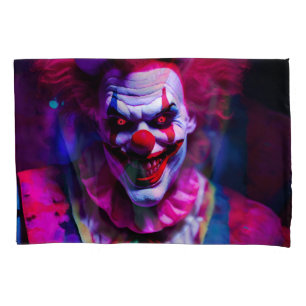 scary clown pillowcase