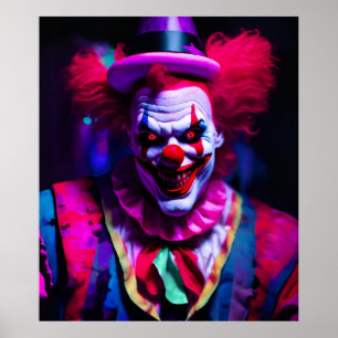 scary clown poster