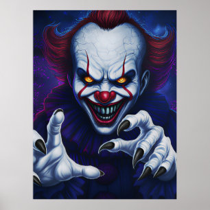 Scary Clown Poster