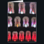 Scary Clowns Carnival Boardwalk Arcade Game Photo<br><div class="desc">Greeting card features an original photograph of scary clowns in a carnival arcade game.

Don't see what you're looking for? Need help with customisation? Click "rebeccaheartsny" (upper right corner) then "contact this designer" to have something created just for you!</div>