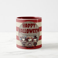 Scary Clowns Creepy Halloween Carnival