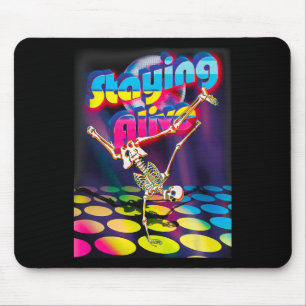 Scary Death Gingerbread Man For Halloween Mouse Mat