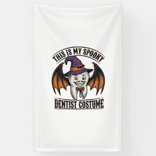 Scary Dentist Costume Halloween Dental Shirt Art_1 Banner