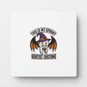 Scary Dentist Costume Halloween Dental Shirt Art_1 Plaque