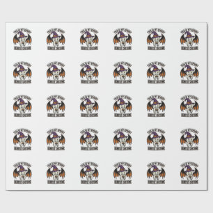 Scary Dentist Costume Halloween Dental Shirt Art_1 Wrapping Paper