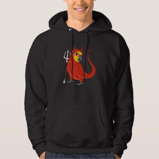 Scary Devil Costume Parrot I Jenday Conure Hoodie
