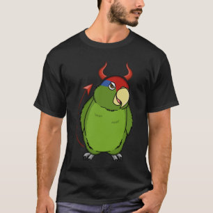 Scary Devil Costume Parrot I Mexican Red headed Am T-Shirt