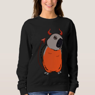 Scary Devil Costume Parrot I Red bellied Parrot Sweatshirt