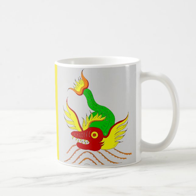 scary dragon coffee mug (Right)