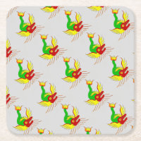 scary dragon print
