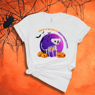 Scary English Springer Spaniel Halloween T-Shirt