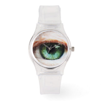 Scary Eyeball & Halloween Green Eye /spooky zombie Watch