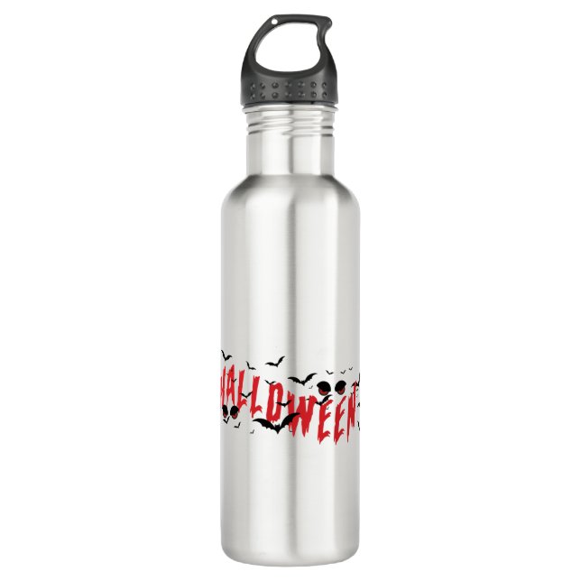 Scary Eyes, Halloween Mood 710 Ml Water Bottle (Front)