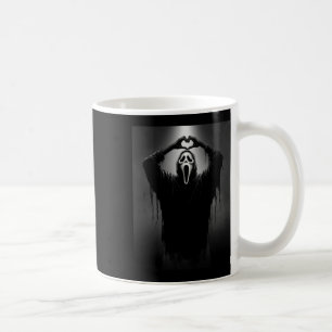 Scary Face Horror Ghost Heart Hands Creepy Hallowe Coffee Mug