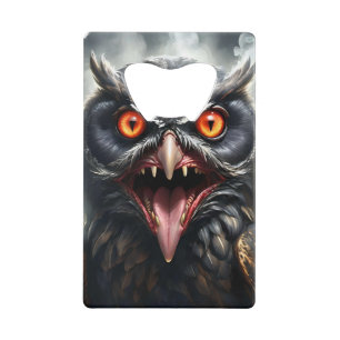 Scary Fanged Vampire Owl,