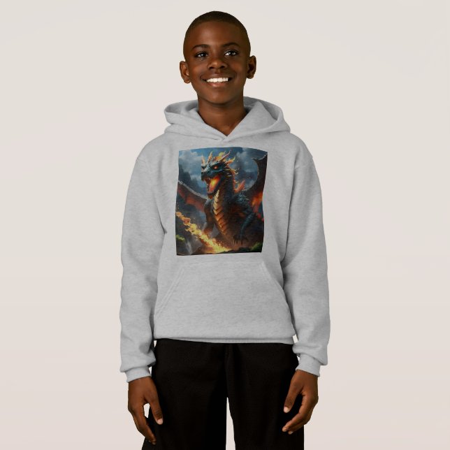 Scary Fire Breathing Dragon,  (Front Full)