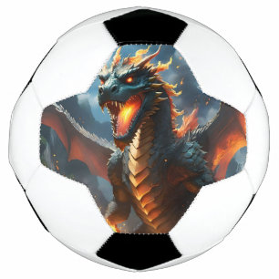 Scary Fire Breathing Dragon,  Football