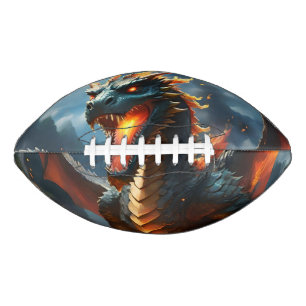 Scary Fire Breathing Dragon, Full Size Football American Football