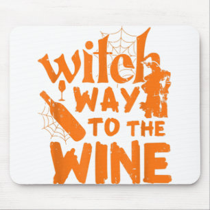 Scary Funny Cute Halloween All Hallows Eve October Mouse Mat