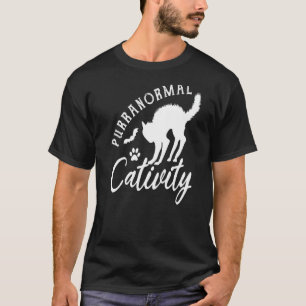 Scary Ghost Hunting Paranormal Cativity T-Shirt