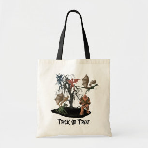 Scary Goblins Creatures Ogre Halloween Tote Bag