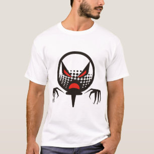 Scary Golf Halloween group graveyard T-Shirt