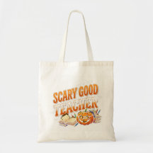 Scary Good Teacher Halloween Pumpkin