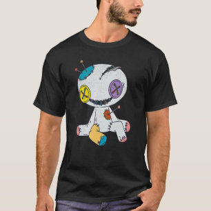Scary Goth Doll Stuffed Animal Halloween T-Shirt