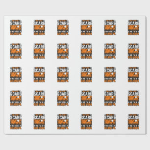 Scary Grandpa Vintage Halloween Shirt Design_1 Wrapping Paper