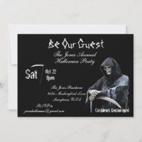 Scary Grim Reaper Death Halloween Party