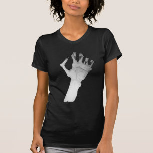 Scary gruesome monster hand with long nails art T-Shirt