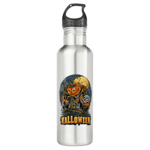 Scary Halloween  710 Ml Water Bottle