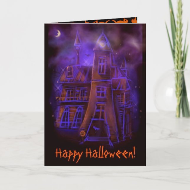 Scary Halloween Card (Front)
