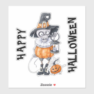 Scary Halloween Character with custom text