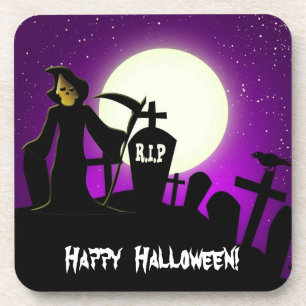 Scary Halloween Coaster