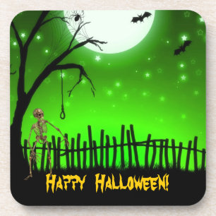 Scary Halloween Coaster