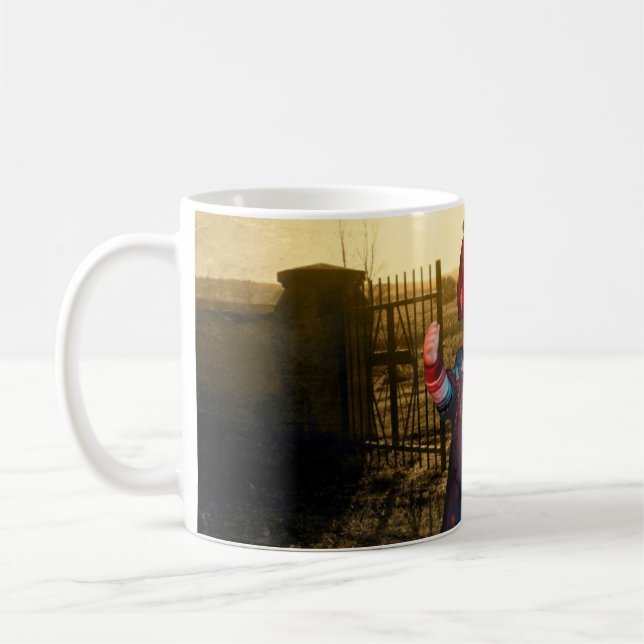 Scary Halloween. Coffee Mug (Left)
