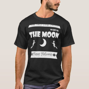 Scary Halloween Costume For Women Witches Broon An T-Shirt