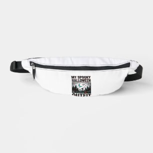 Scary Halloween Costume Vintage Graveyard Tee_1 Bum Bags