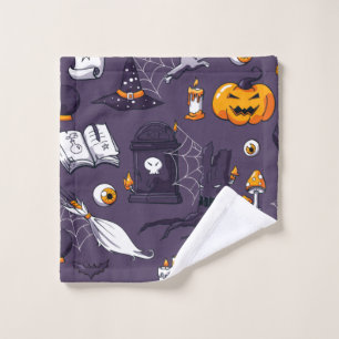 Scary Halloween costume Wash Cloth