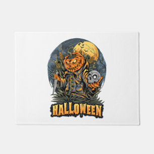 Scary Halloween  Doormat