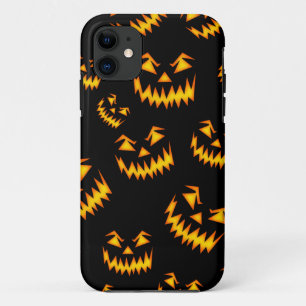 Scary Halloween Faces iPhone 11 Case